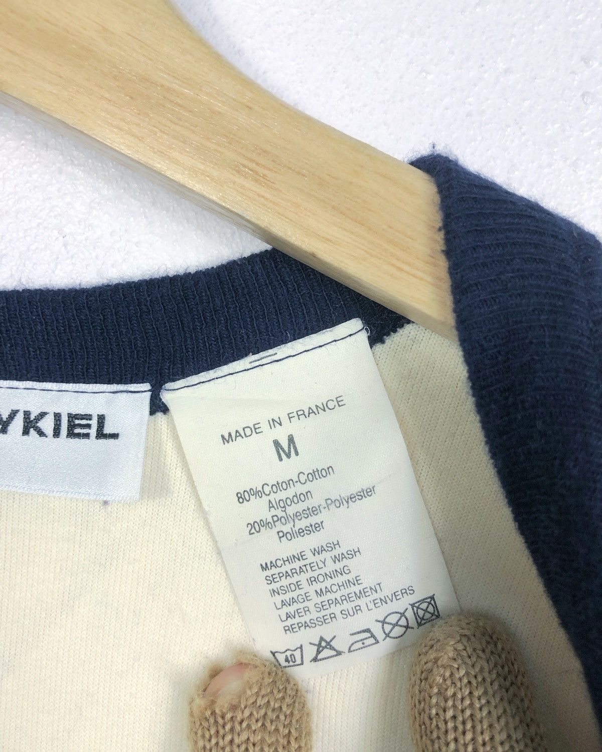 Sonia Rykiel Vintage Sonia Rykiel Velvet Sweatshirt Made in France Size M / US 6-8 / IT 42-44 - 10 Thumbnail