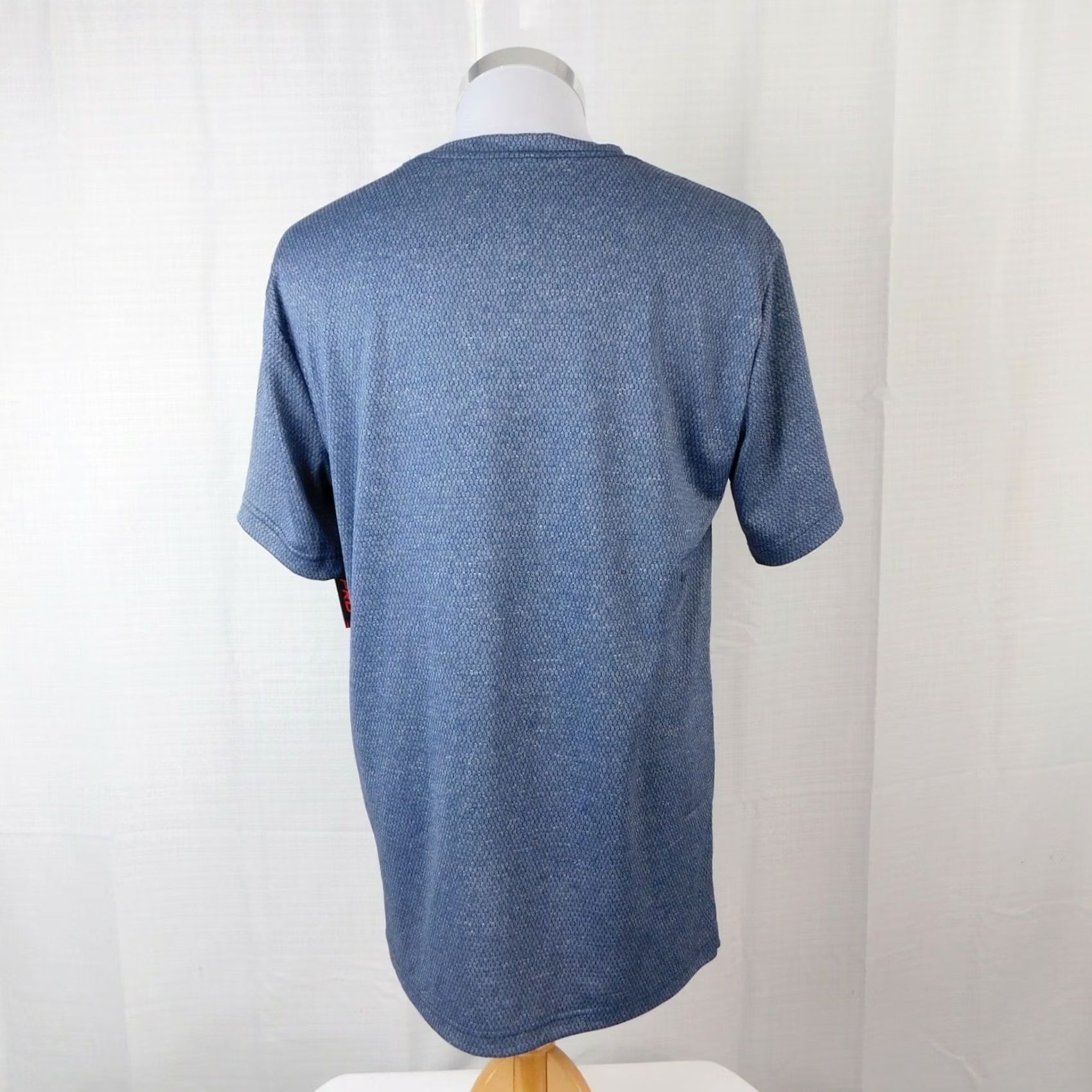 Vintage Zone Pro Men's Short Sleeve Crew Neck T-Shirt Blue Large Sports Shirt Regular Size S? Size US L / EU 52-54 / 3 - 2 Thumbnail