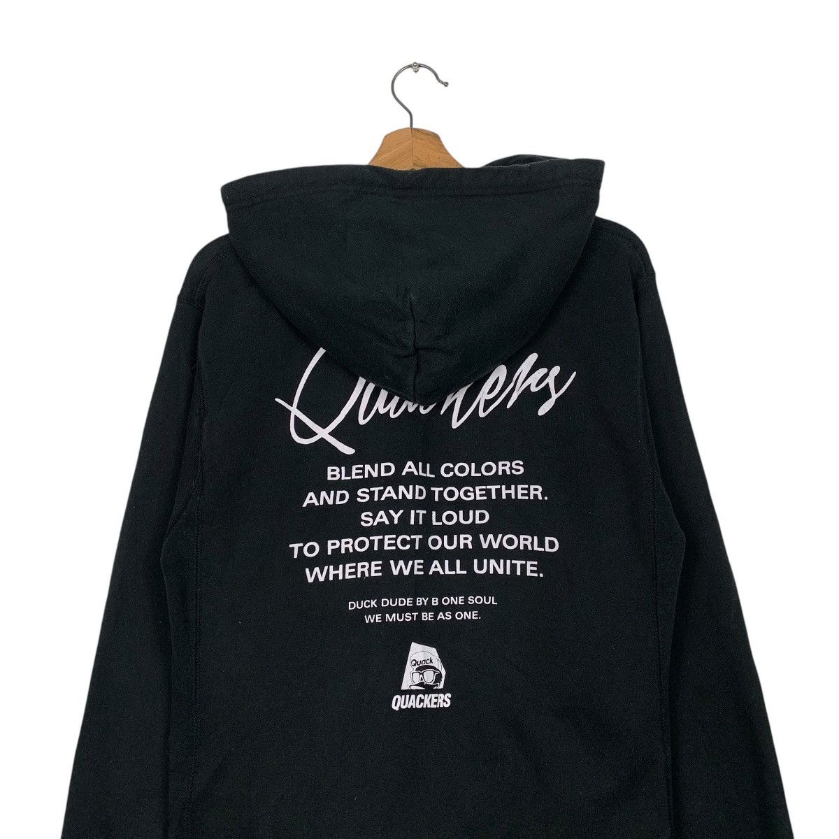 Japanese Brand B One Soul Duck Dude Quackers Pullover Hoodie Size US M / EU 48-50 / 2 - 8 Thumbnail