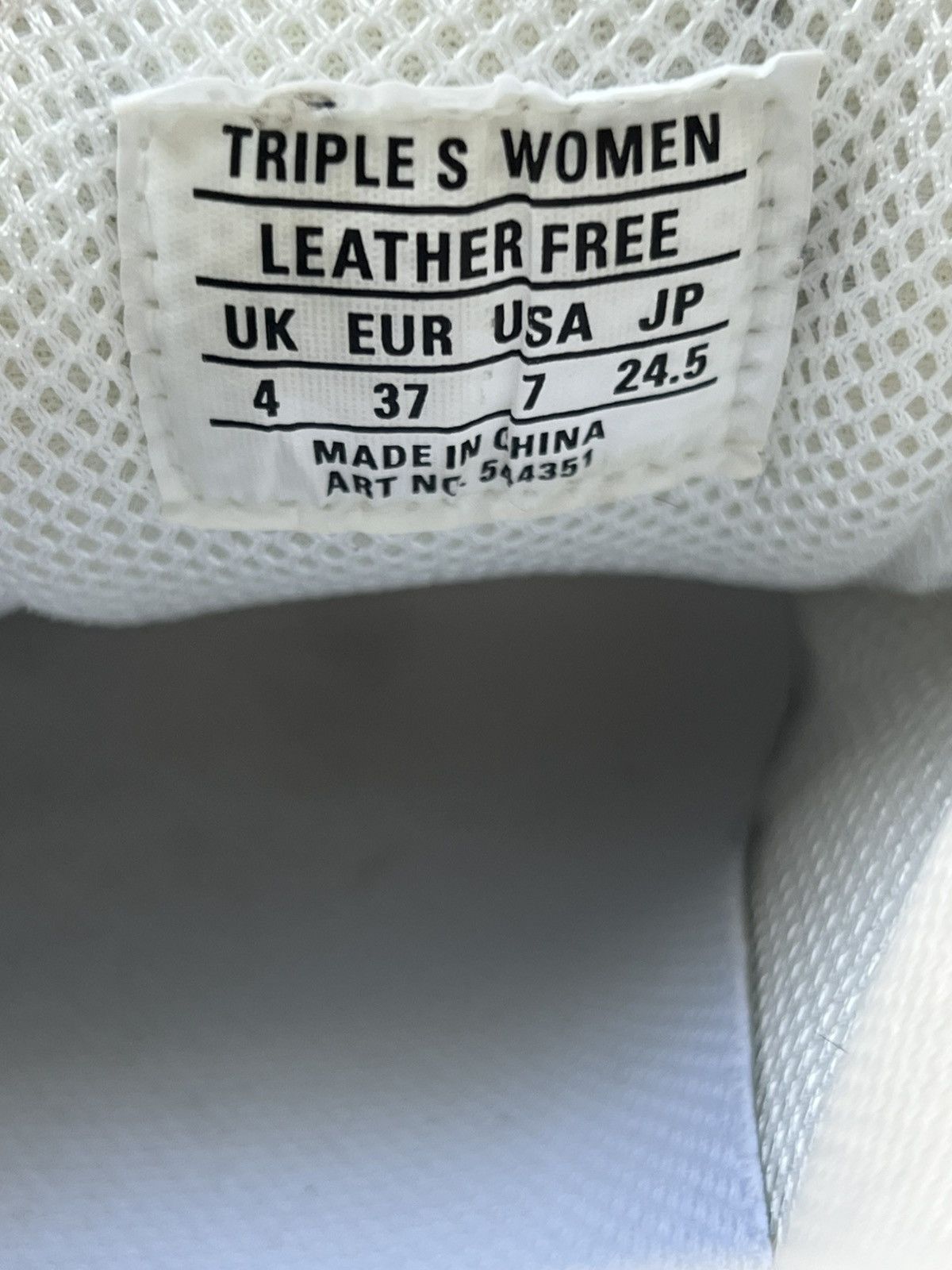 Balenciaga Size 7 (EU 37)- Balenciaga Triple S Sneaker Clearsole Size US 7 / EU 40 - 8 Thumbnail