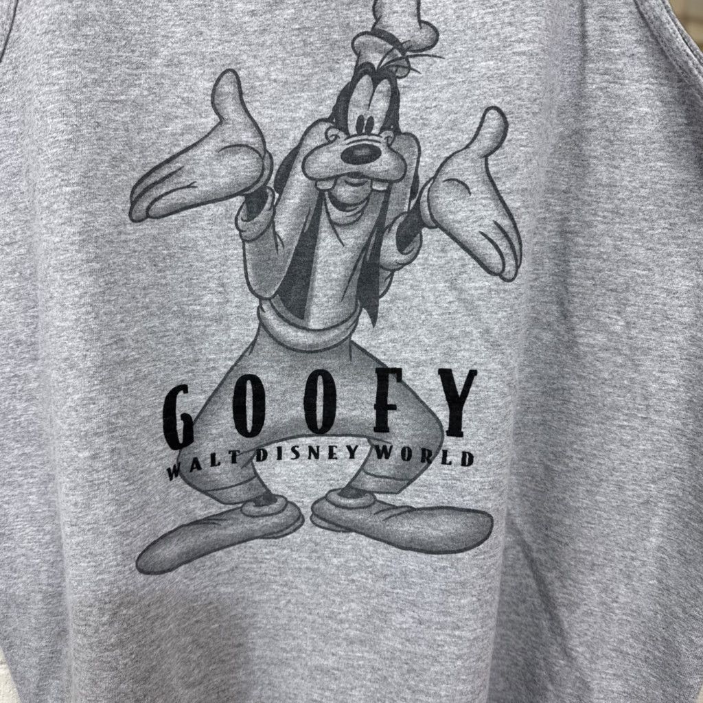 Disney VINTAGE Walt Disney World GOOFY Tank Top Shirt 2XL Adult Gray Mickey Pluto Donald Goofy 2000s USA Mens Size US XXL / EU 58 / 5 - 1 Thumbnail