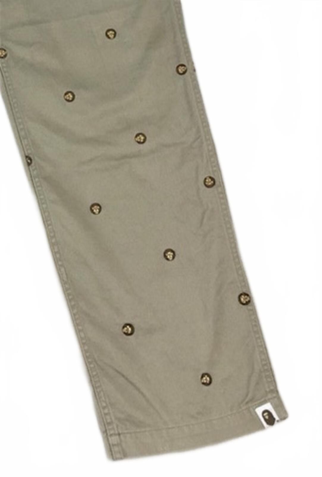 Bape BAPE x Baby Milo Chino Khaki Pants 34x32 - A Bathing Ape Size US 34 / EU 50 - 3 Thumbnail