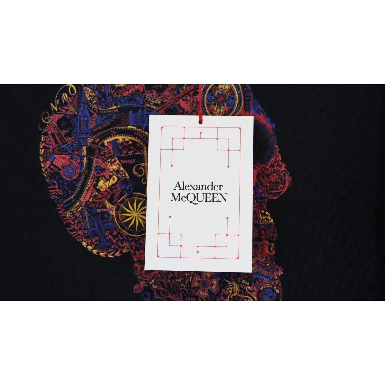 Alexander McQueen o1rshd1 T-Shirt in Black Size US L / EU 52-54 / 3 - 6 Thumbnail