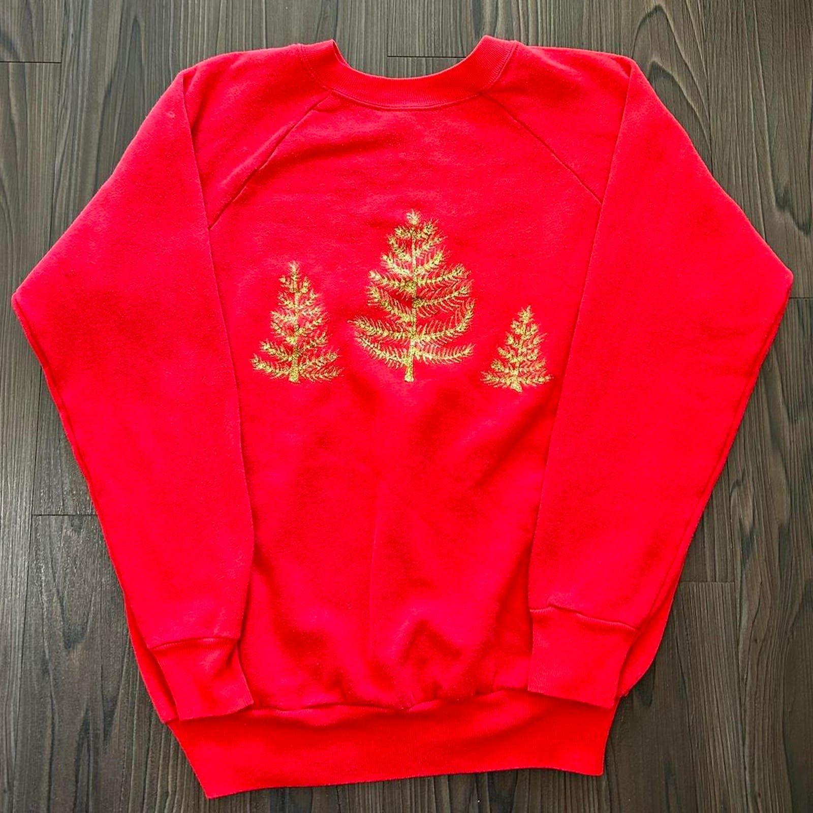 Vintage Vintage Christmas Graphic Crewneck Size XL / US 12-14 / IT 48-50 - 1 Thumbnail