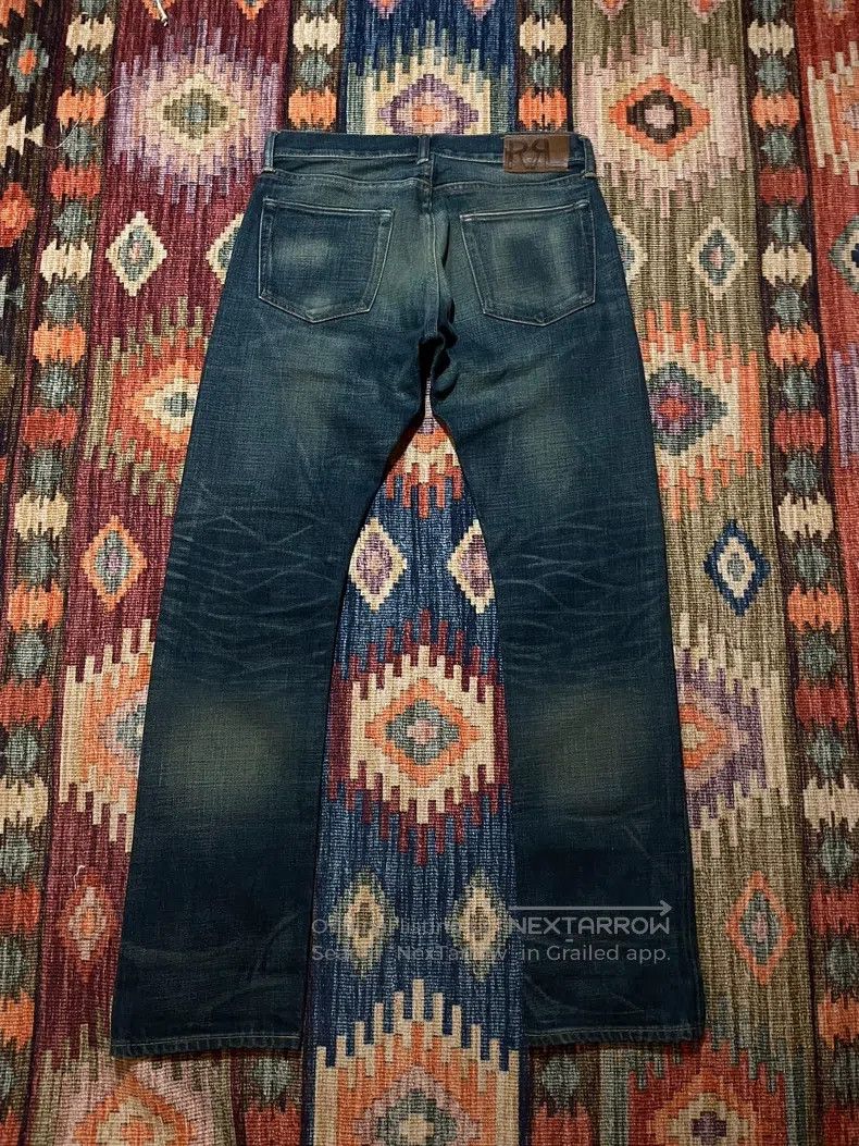 RRL Ralph Lauren RRL Ralph Lauren American made yellow mud washed denim jea Size US 32 / EU 48 - 2 Thumbnail
