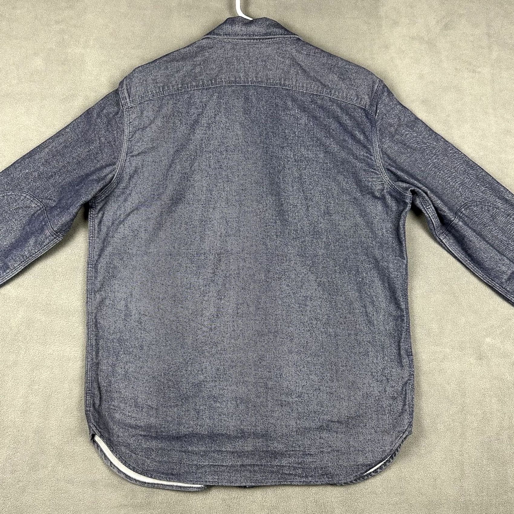 Gap VINTAGE Gap Denim Shirt Mens M Blue Shacket Button-Up Pockets Casual All Seasons Size US M / EU 48-50 / 2 - 2 Thumbnail