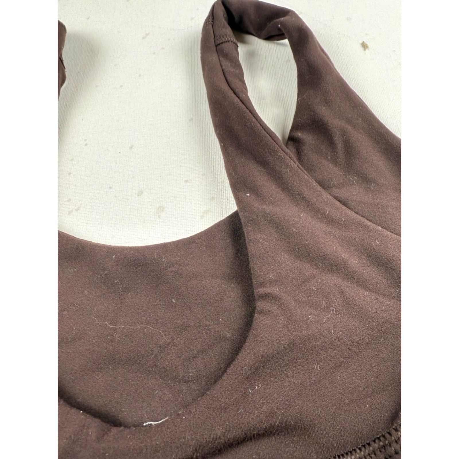 Lululemon Lululemon 4 Align Scoop Neck Bra Brown Womens Sports Bra Activewear Logo 4 Brown Womens Size ONE SIZE - 3 Thumbnail