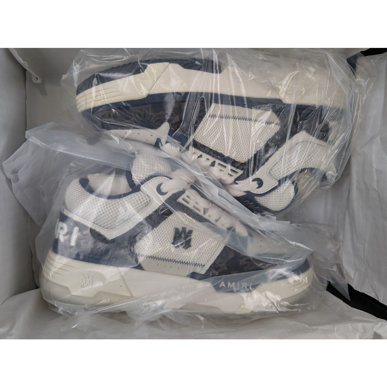 Amiri o1rshd1 MA Quad MA-1 Sneakers in Midnight Indigo Size US 14 / EU 47 - 21 Thumbnail