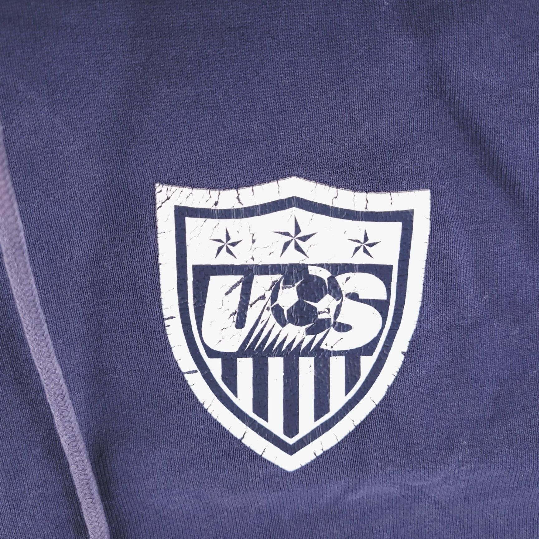 Nike Nike Hoodie Mens Small Blue Soccer USA Distressed Grunge Size US S / EU 44-46 / 1 - 3 Thumbnail