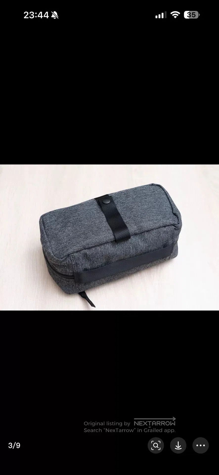 Porter Porter Wash Bag Storage Pouch. Size ONE SIZE - 3 Thumbnail