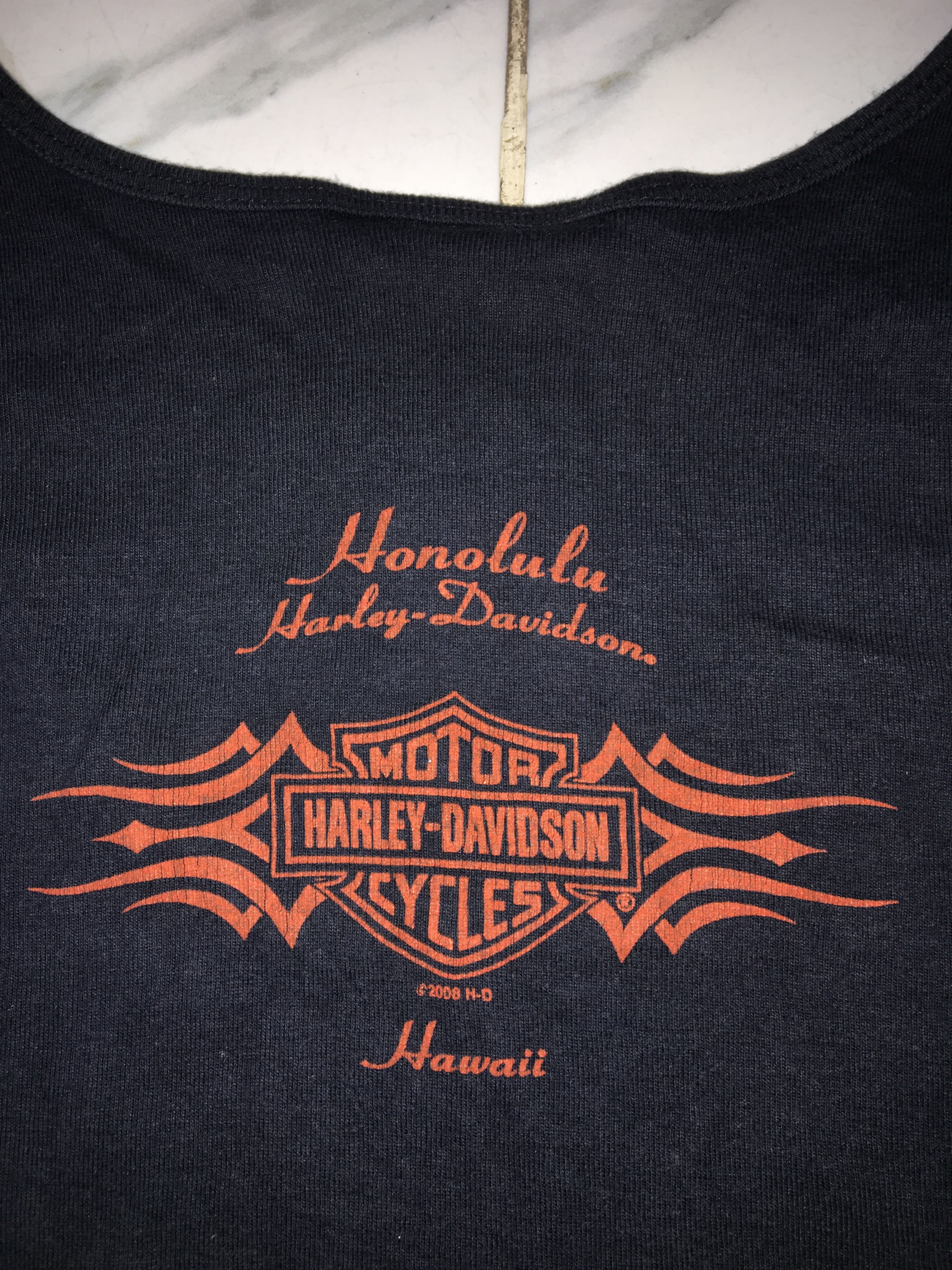 Harley Davidson Vintage 2008 Harley Davidson Tank Top Size US XL / EU 56 / 4 - 7 Thumbnail