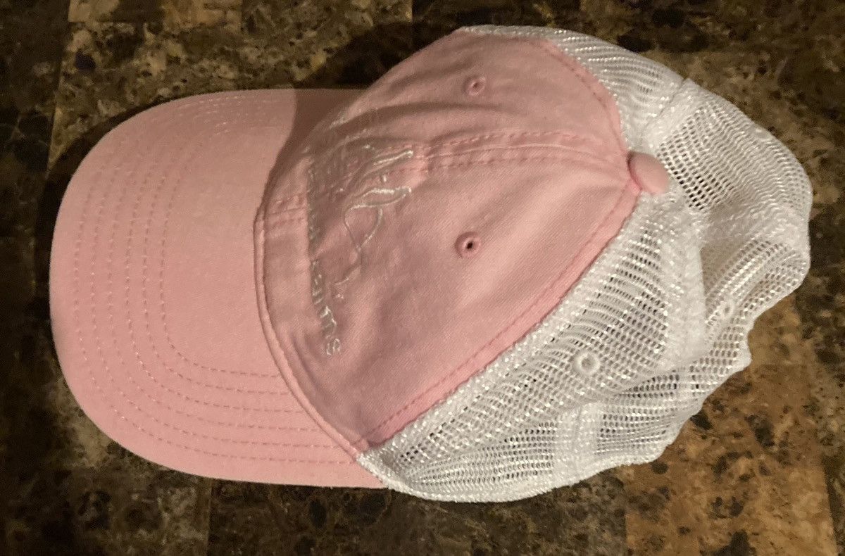 Otto Peter Rabbit Farms logo hat pink & white mesh snapback Otto Size ONE SIZE - 8 Thumbnail