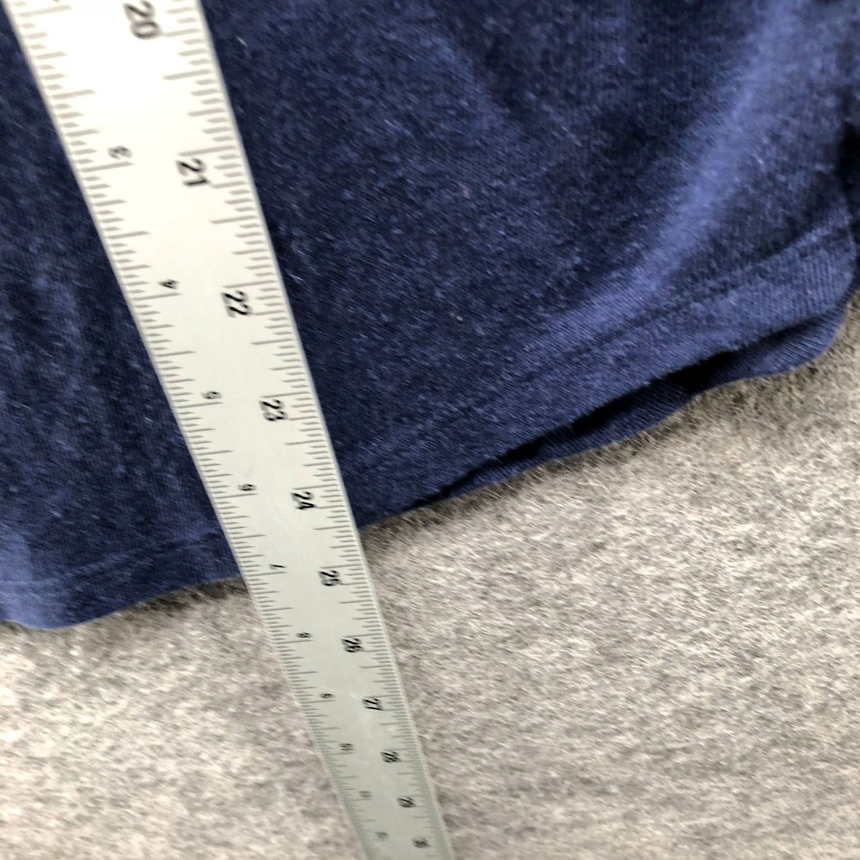 Old Navy Old Navy Linen Blend Tank Top Womens M Tie Back Navy Blue Crewneck Sleeveless Casual Summer Modern Basic Shirt Womens M blue Tie-back tank Size M / US 6-8 / IT 42-44 - 6 Thumbnail
