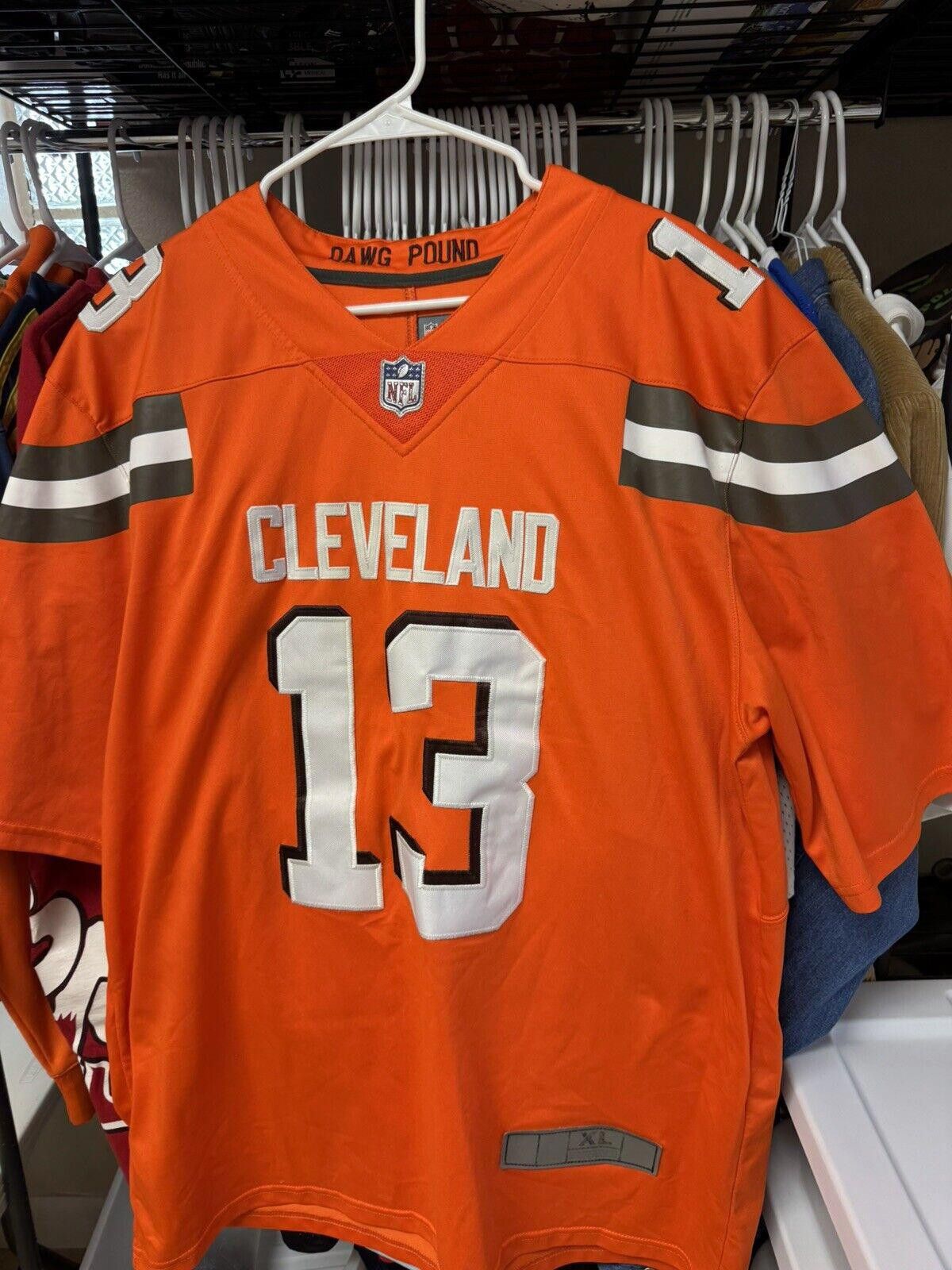 NFL NFL Cleveland Browns Odell Beckham Jr Jersey Size ONE SIZE - 3 Thumbnail