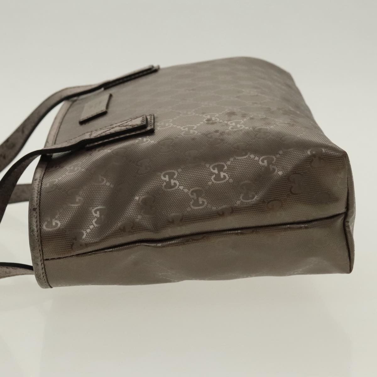 Gucci GUCCI GG Implementation Tote Bag Silver Metallic Size ONE SIZE - 5 Thumbnail