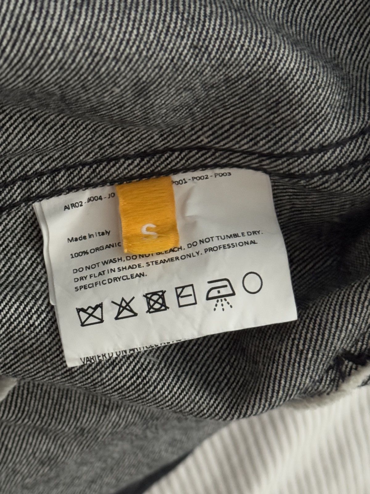 AIREI Airei Deconstructed Trucker Jacket Size US S / EU 44-46 / 1 - 4 Thumbnail