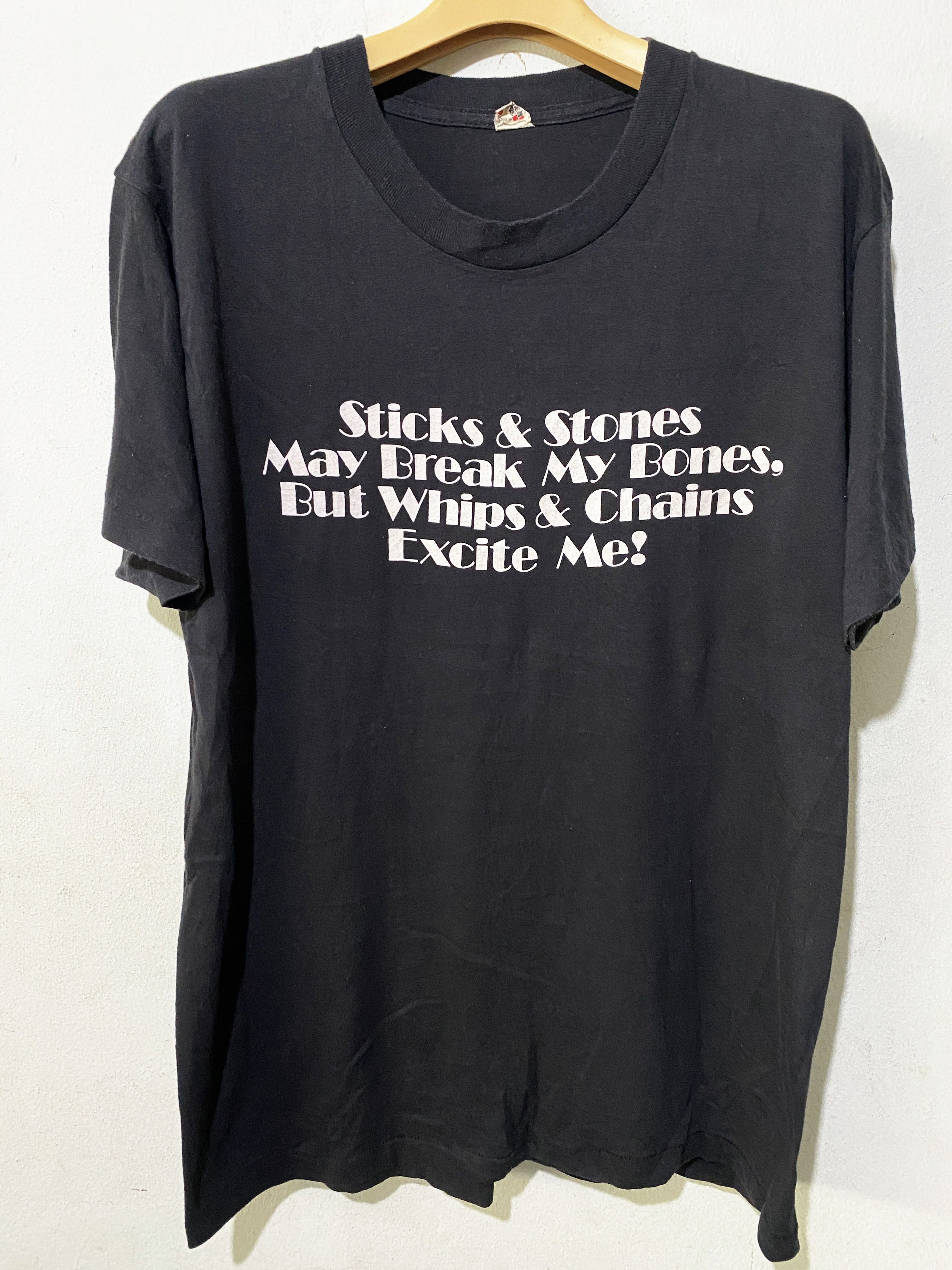 Band Tees × Vintage Vintage 90s Quote Shirt Size US L / EU 52-54 / 3 - 1 Thumbnail
