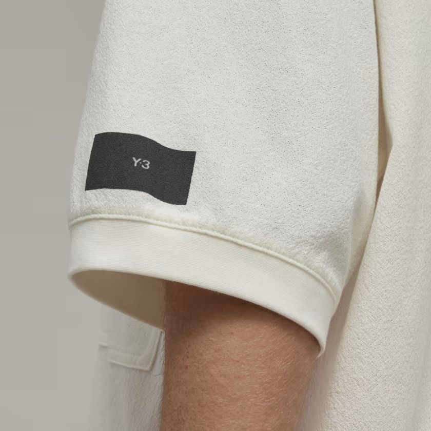 Adidas Adidas Y-3 White Crepe Pocket Tee Size US XL / EU 56 / 4 - 3 Thumbnail