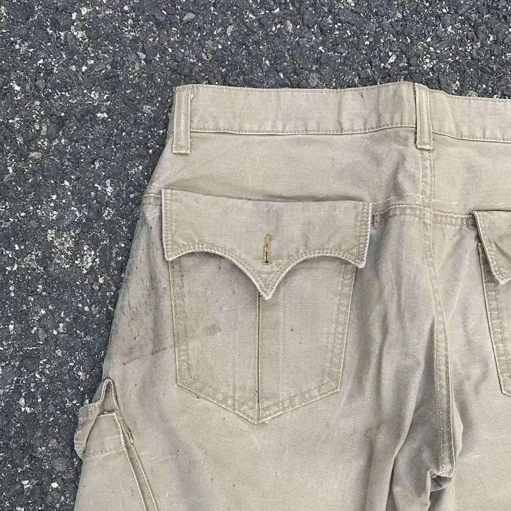 Beauty Beast 🔥RUSTY DIRTY🔥291295=HOMME UTILITY TROUSER FLARE CARGO PANTS Size US 30 / EU 46 - 14 Thumbnail