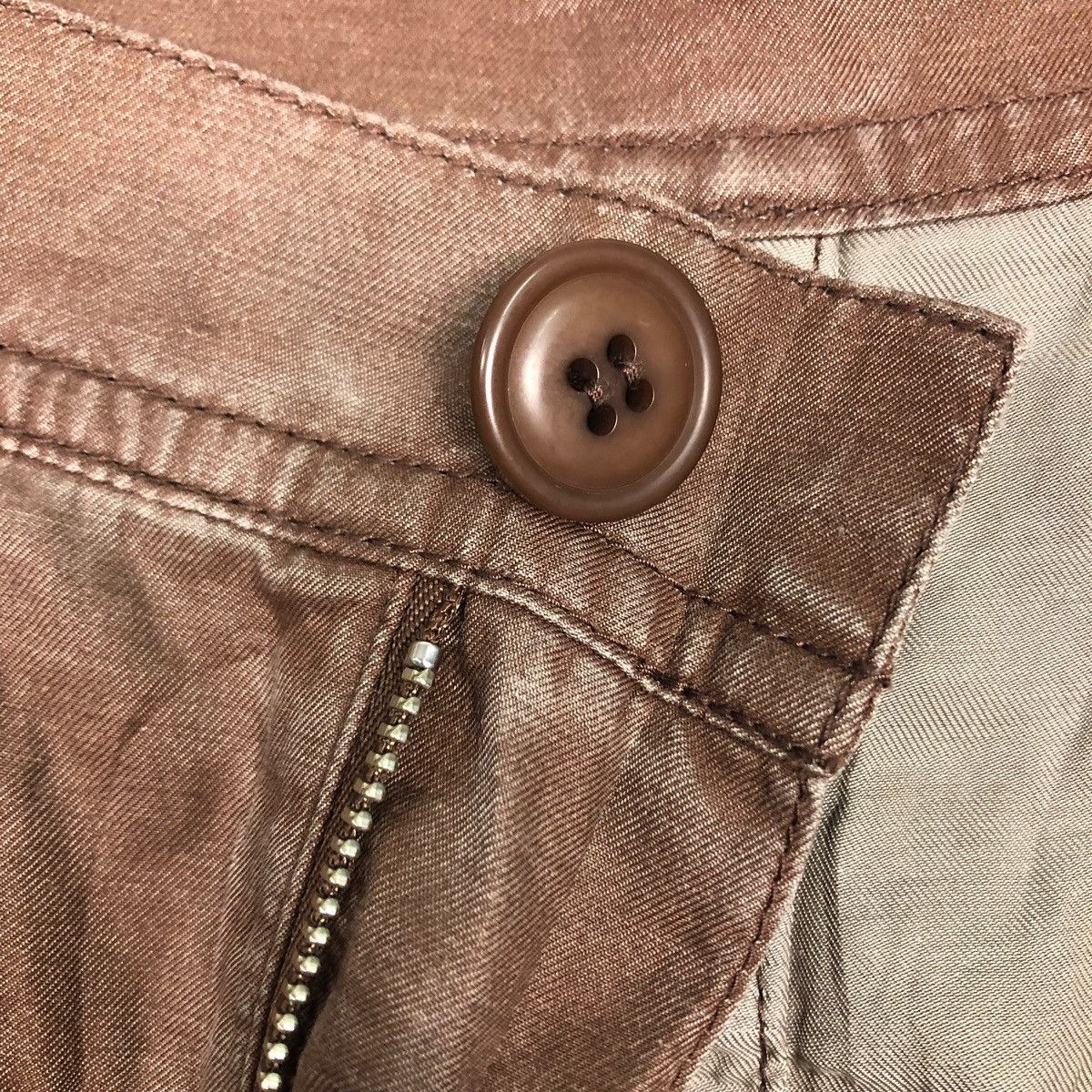 Japanese Brand 📌Rich Brown Vintage Short Pants Sunaokuwahara Issey Miyake Size 30" / US 8 / IT 44 - 15 Thumbnail