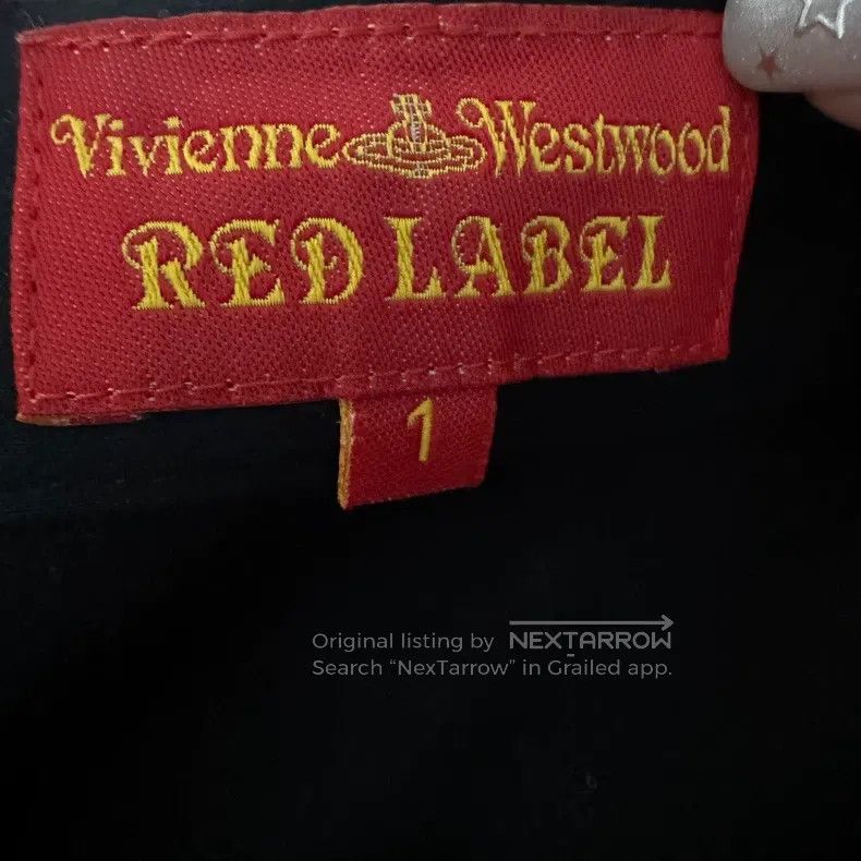Vivienne Westwood Vivienne Westwood size S Vintage Red Label Cotton Asymmetri Size 24" / US 00 / IT 34 - 4 Thumbnail