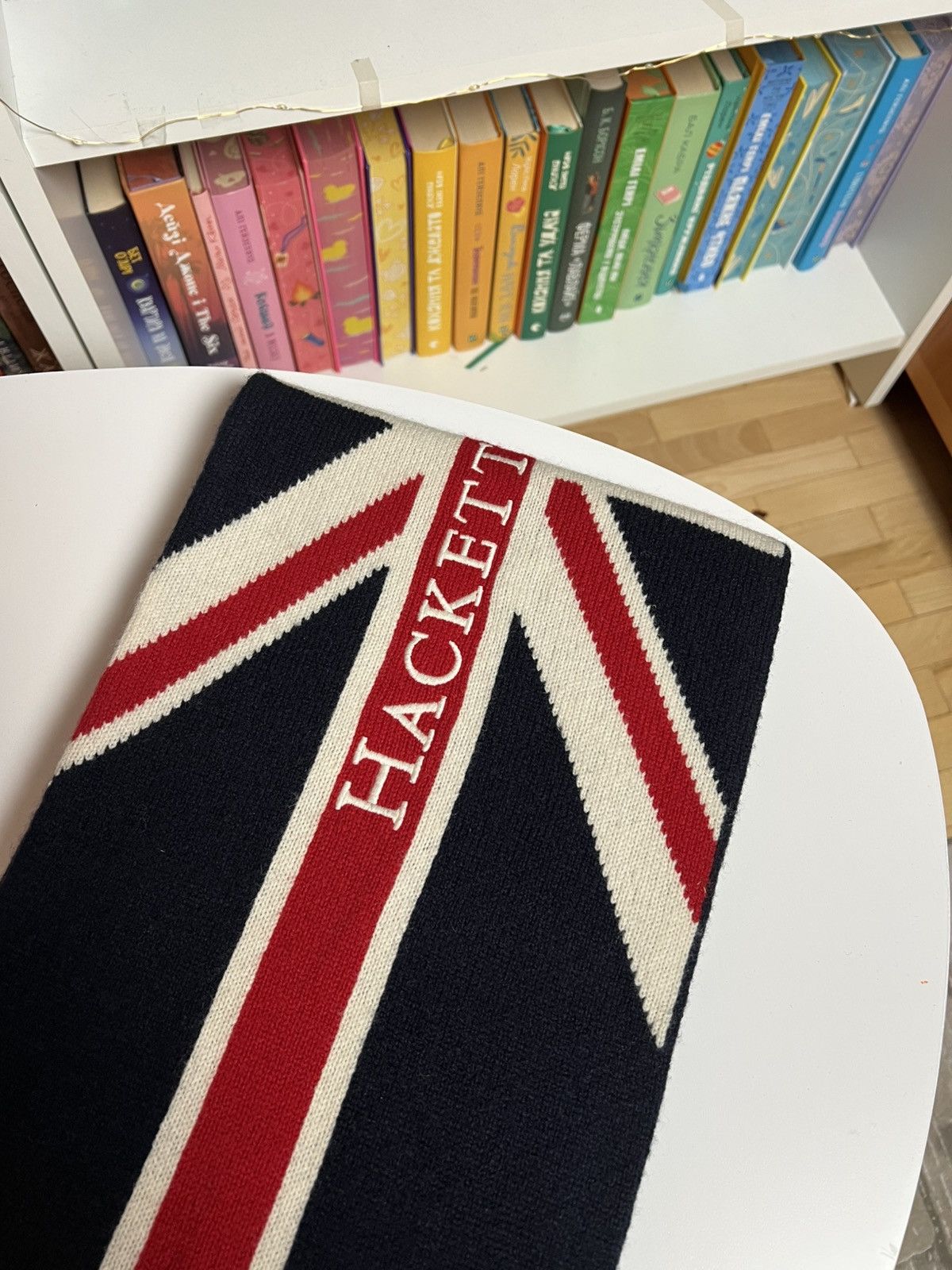 Hackett Hackett London classic British flag scarf United Kingdom Size ONE SIZE - 2 Thumbnail