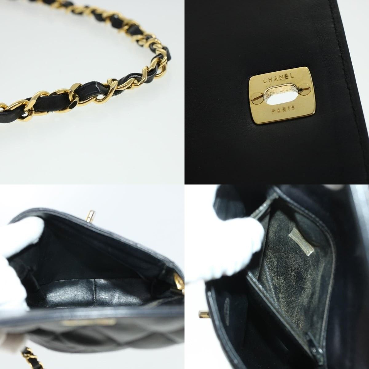 Chanel Chanel Matelasse Turn Lock Chain Shoulder Bag Size ONE SIZE - 4 Thumbnail