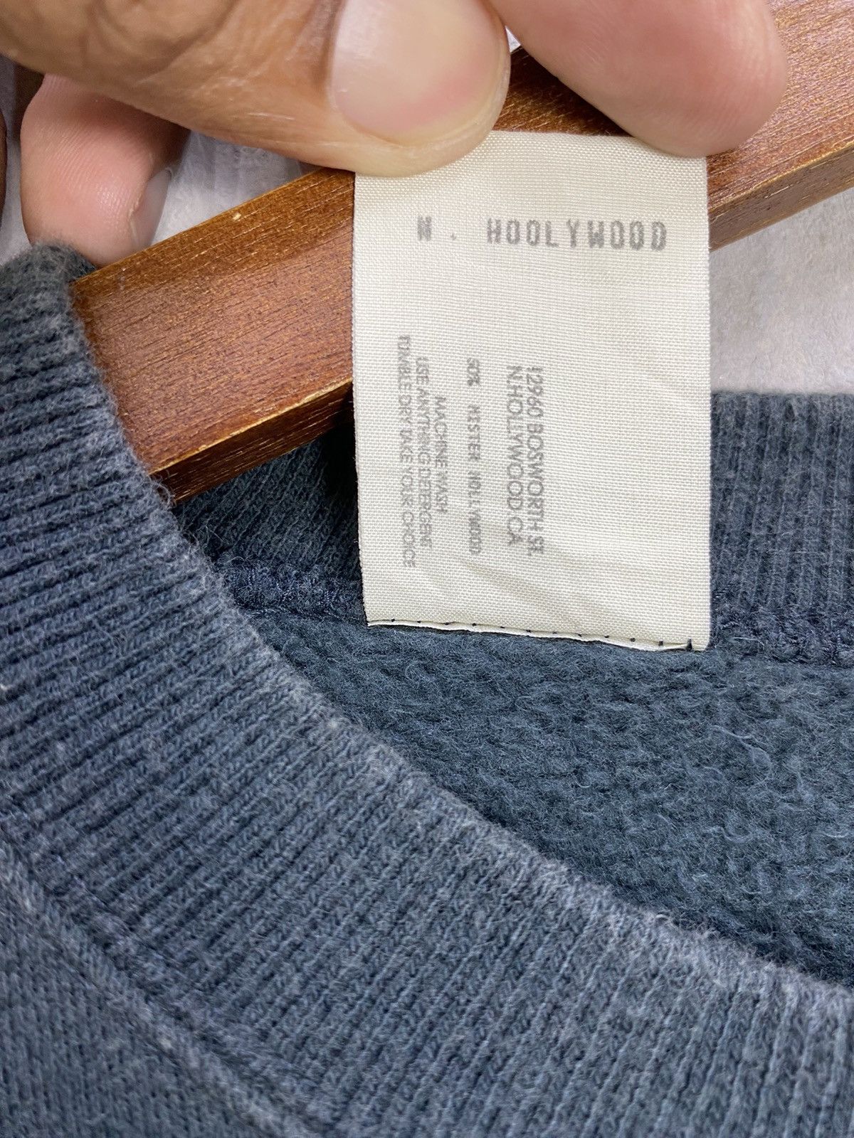 N.Hoolywood Vintage N.Hollywood Sweatshirt Made In Japan Size 38 Fits L Size US L / EU 52-54 / 3 - 9 Thumbnail