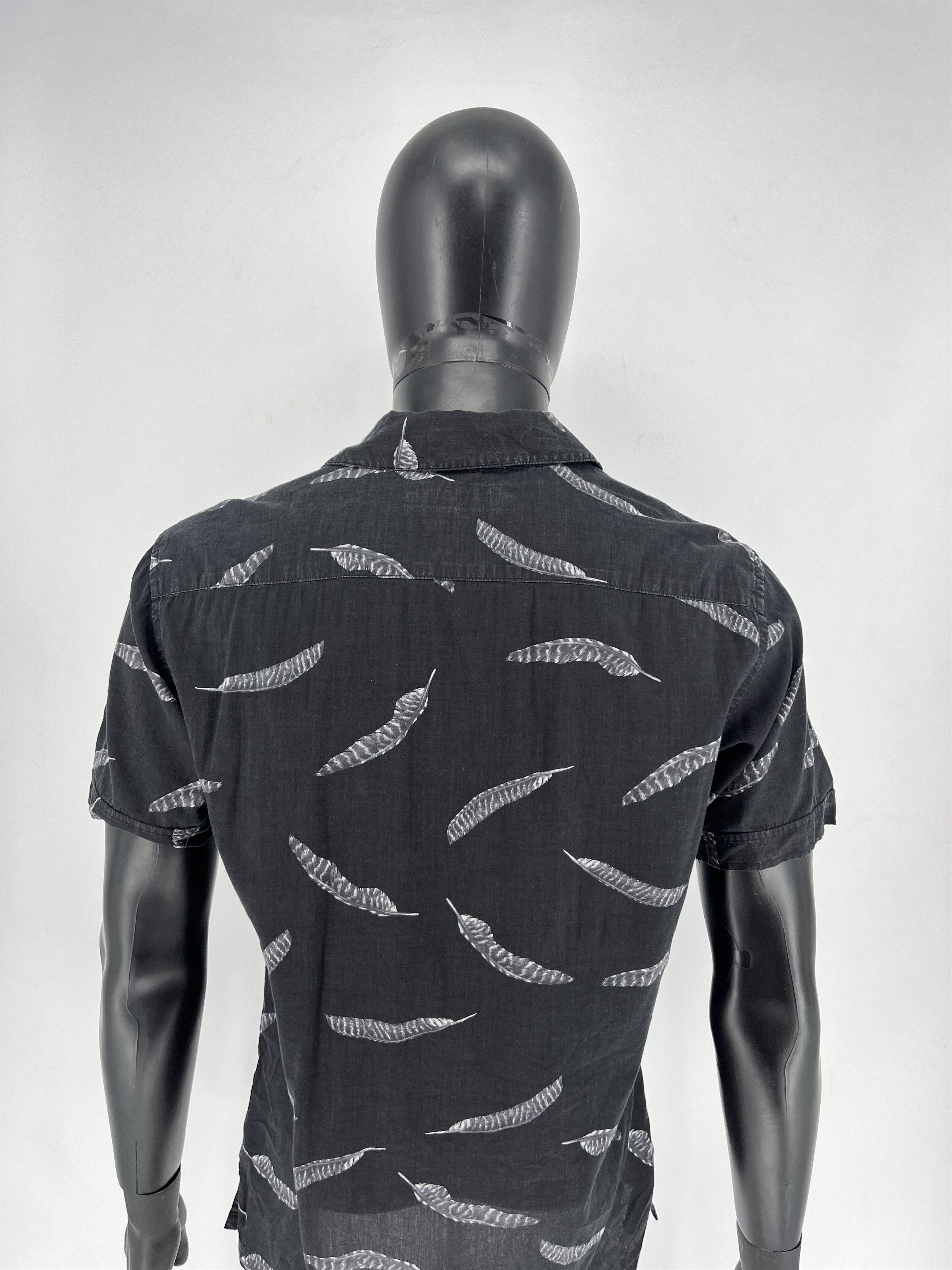 Allsaints × Vintage Vintage Y2K Allsaints Hawaiian Shirt Art Hype Size S Size US S / EU 44-46 / 1 - 10 Thumbnail