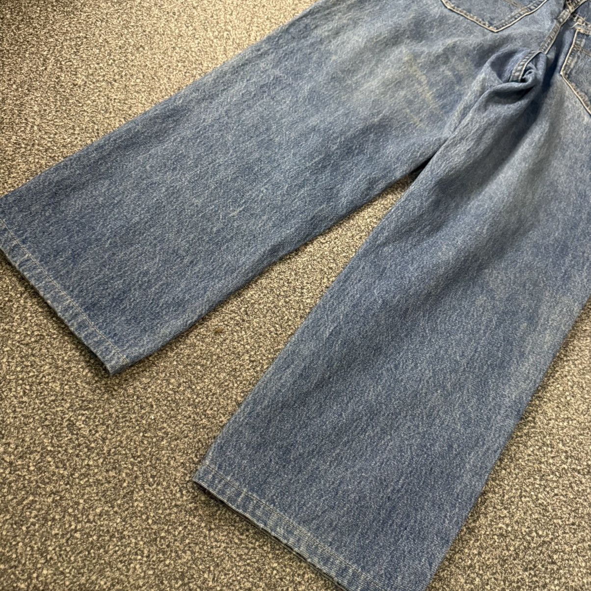 🔥🇺🇸 90s Blue Way Aging Wash Denim Made in Usa W36