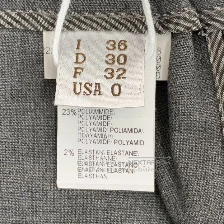 Brunello Cucinelli Brunello Cucinelli Gray Wool Belted Trousers. Size 28" / US 6 / IT 42 - 7 Thumbnail