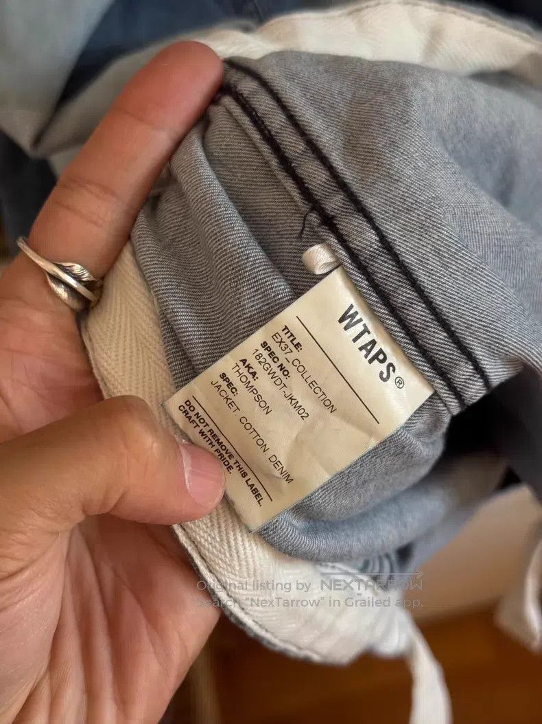 Wtaps Wtaps Long Denim Jacket Windbreaker Size US S / EU 44-46 / 1 - 7 Thumbnail