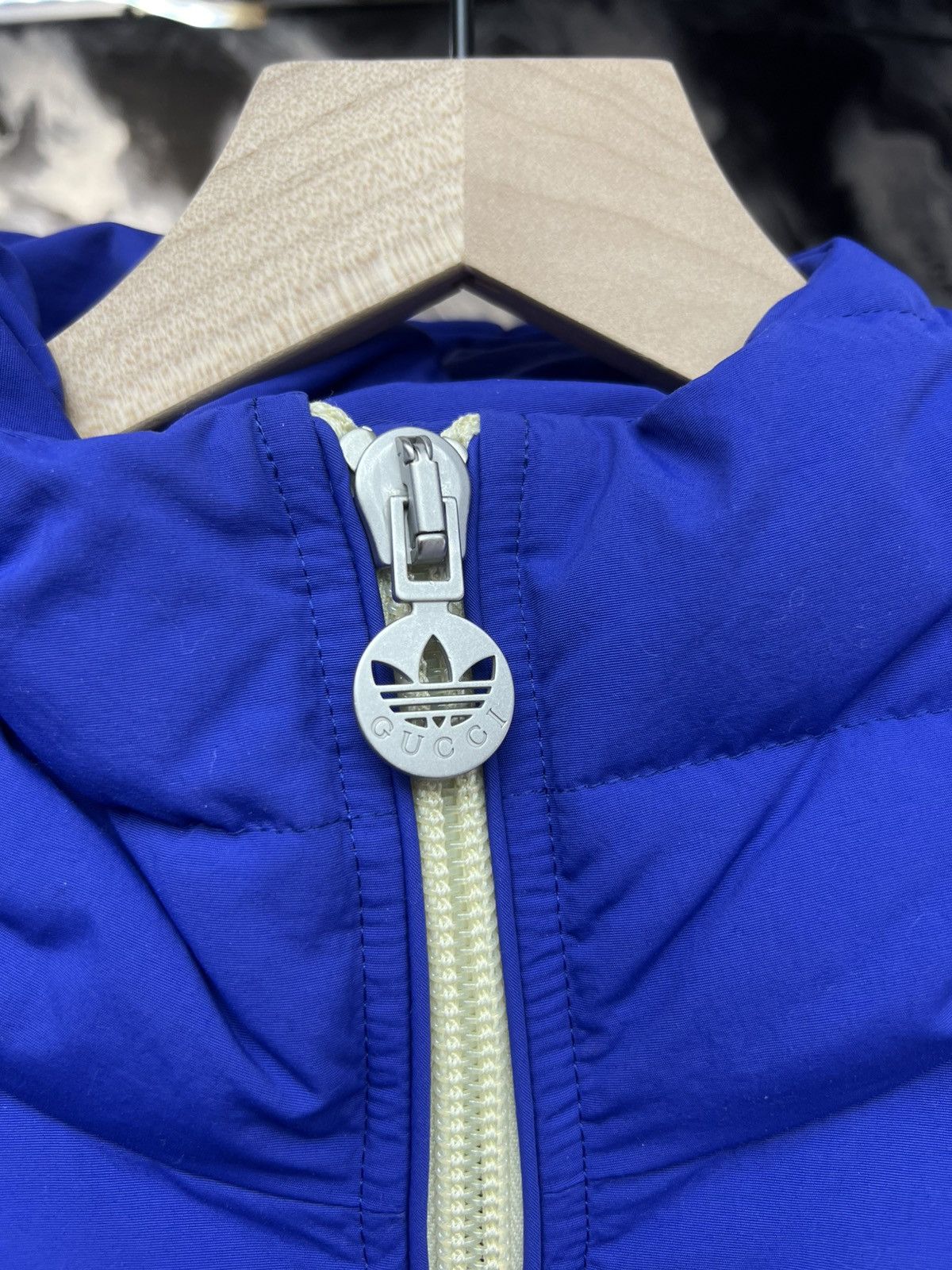 Gucci Gucci x Adidas Blue Puffer Jacket Size US M / EU 48-50 / 2 - 7 Thumbnail