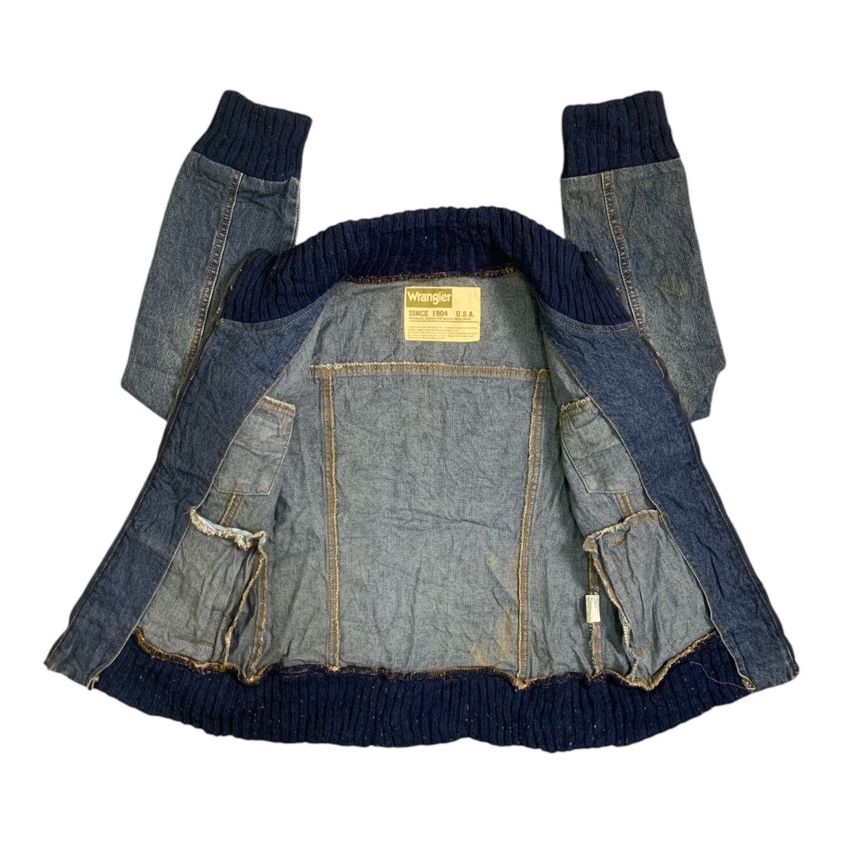 Wrangler Rare Design Wrangler Denim Jackets Size XS / US 0-2 / IT 36-38 - 3 Thumbnail