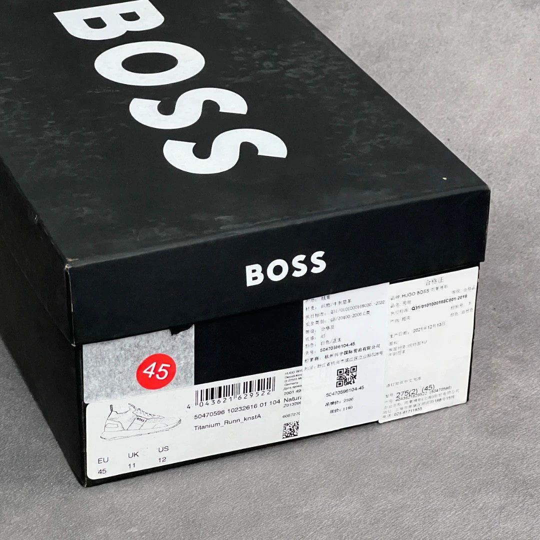 Hugo Boss HUGO BOSS colorblocked lace-up platform shoe Size US 8 / IT 38 - 9 Thumbnail
