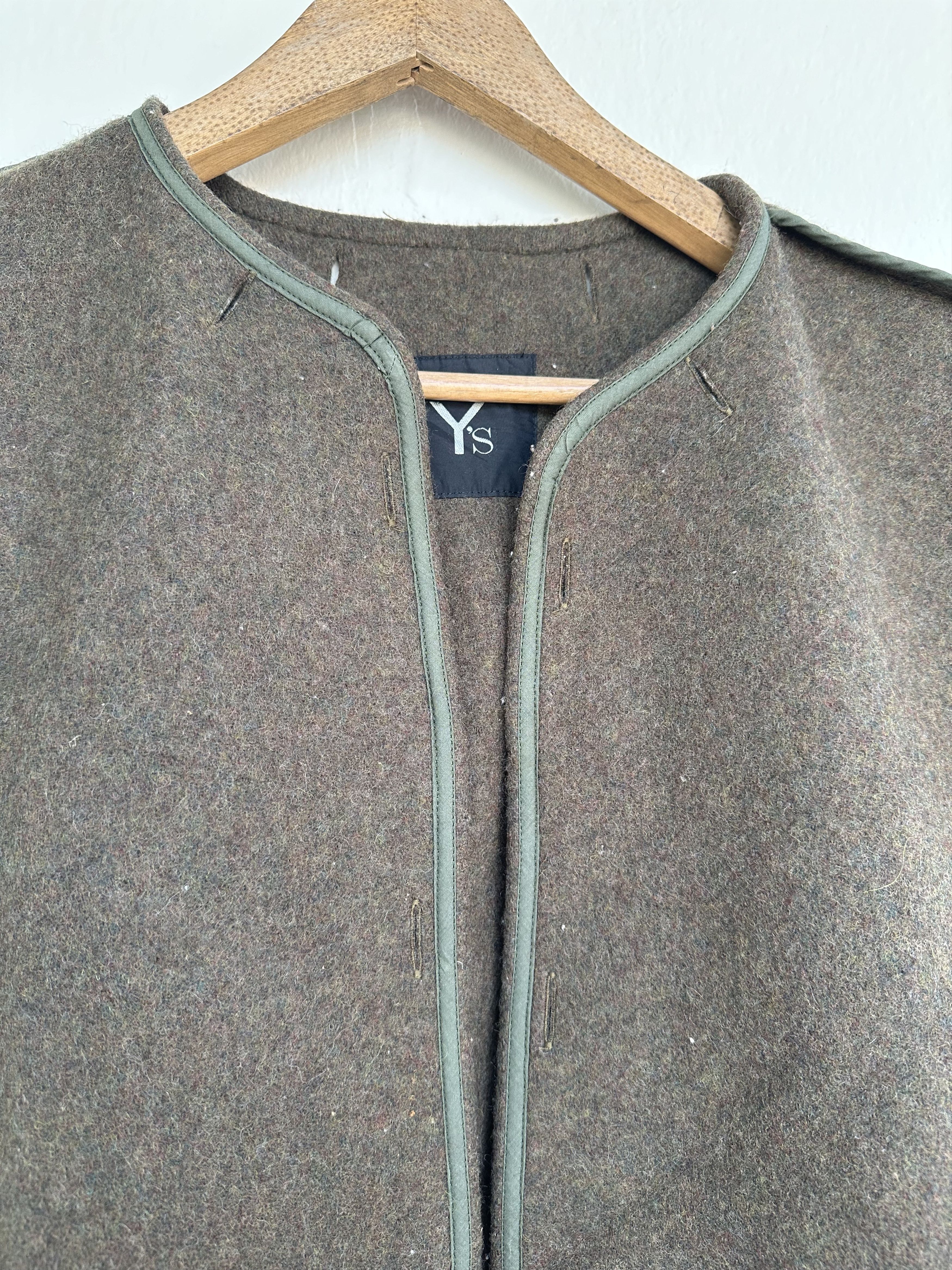 Yohji Yamamoto Vintage 80s Y’s Wool Vest Size US L / EU 52-54 / 3 - 8 Thumbnail