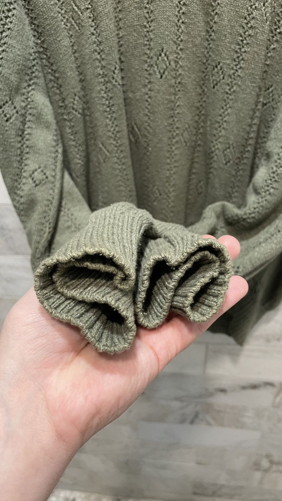 Saks Fifth Avenue Tricots St Raphael Saks Fifth Avenue Green V-neck Size US L / EU 52-54 / 3 - 6 Thumbnail
