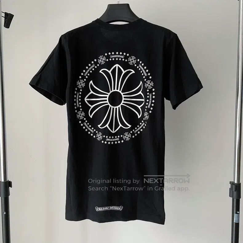 Chrome Hearts CHROME HEARTS Size S Cross scroll ring short sleeve Size US S / EU 44-46 / 1 - 2 Thumbnail