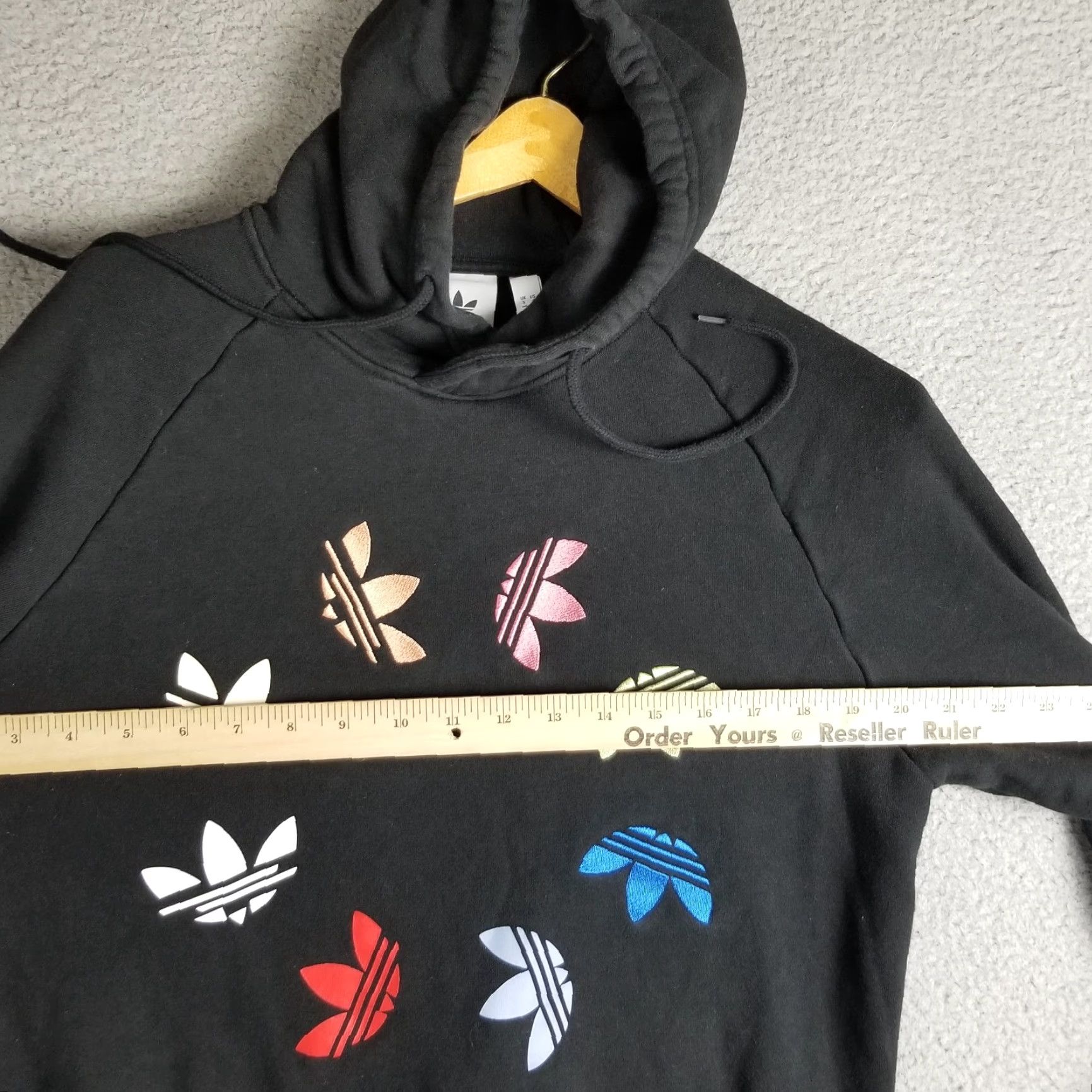 Adidas Adidas Originals Hoodie Shattered Trefoil Night Sky Mens S Adult Small Night Sky White Trefoil 90s Concert Essentials Mens S Size US S / EU 44-46 / 1 - 4 Thumbnail