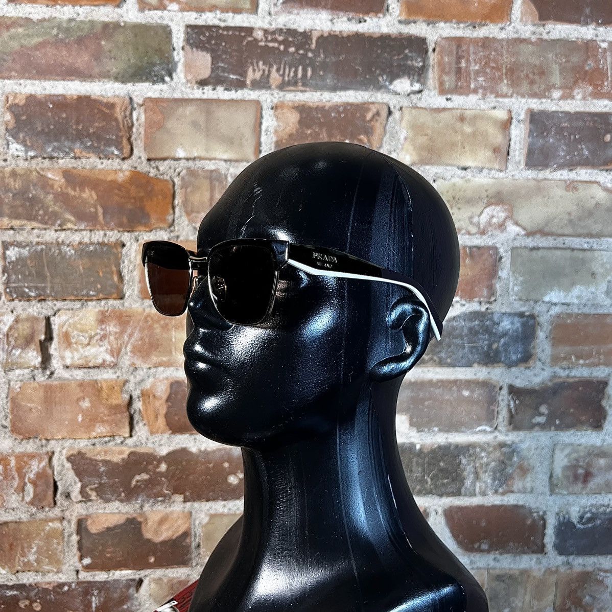 Prada Prada Milano VPR65Y Rectangle Sunglasses Glasses Luxury Size ONE SIZE - 1 Thumbnail