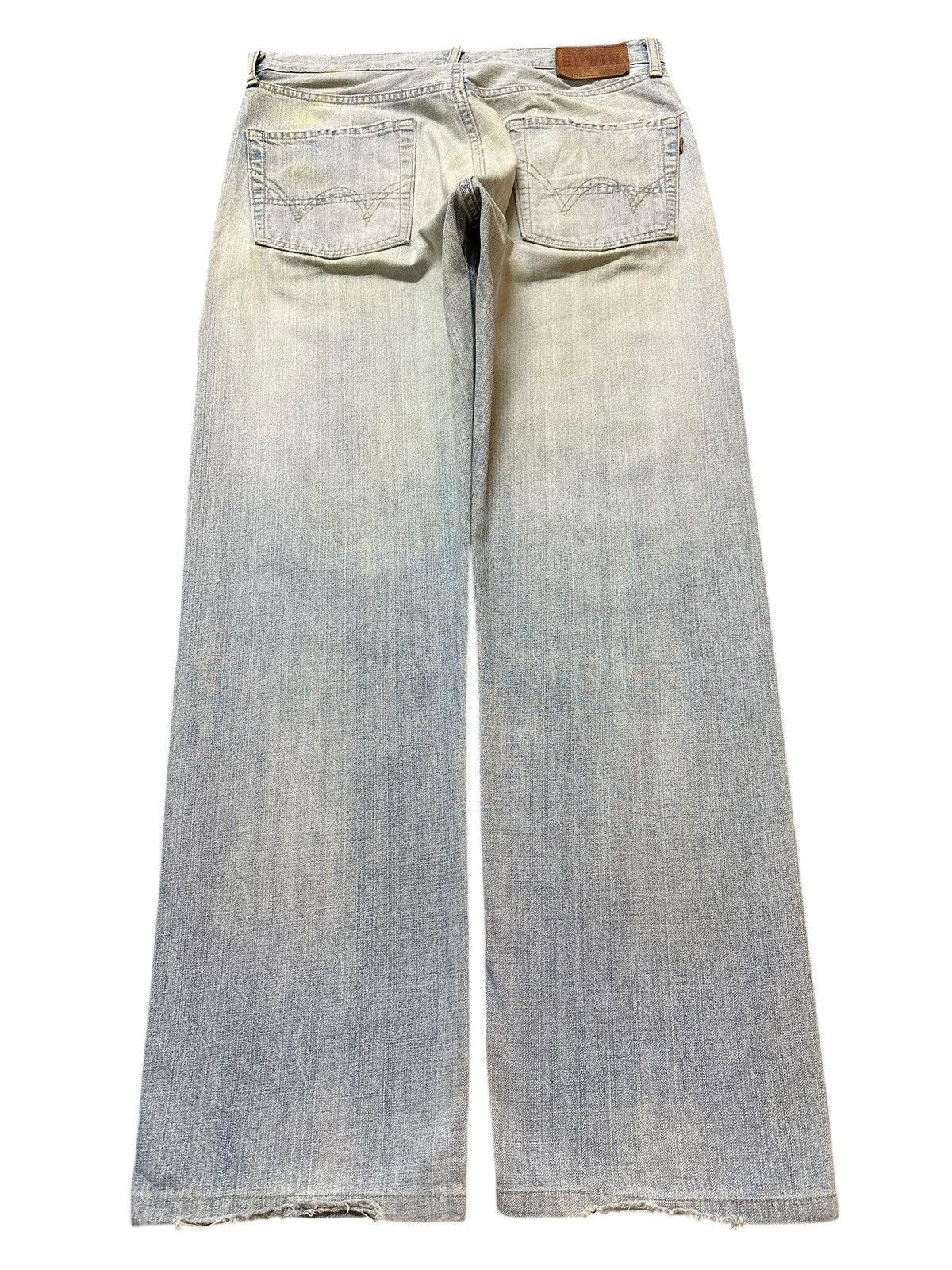 Edwin Vintage Edwin 505zx Light Faded Wash Style Baggy Jeans Size US 32 / EU 48 - 2 Thumbnail