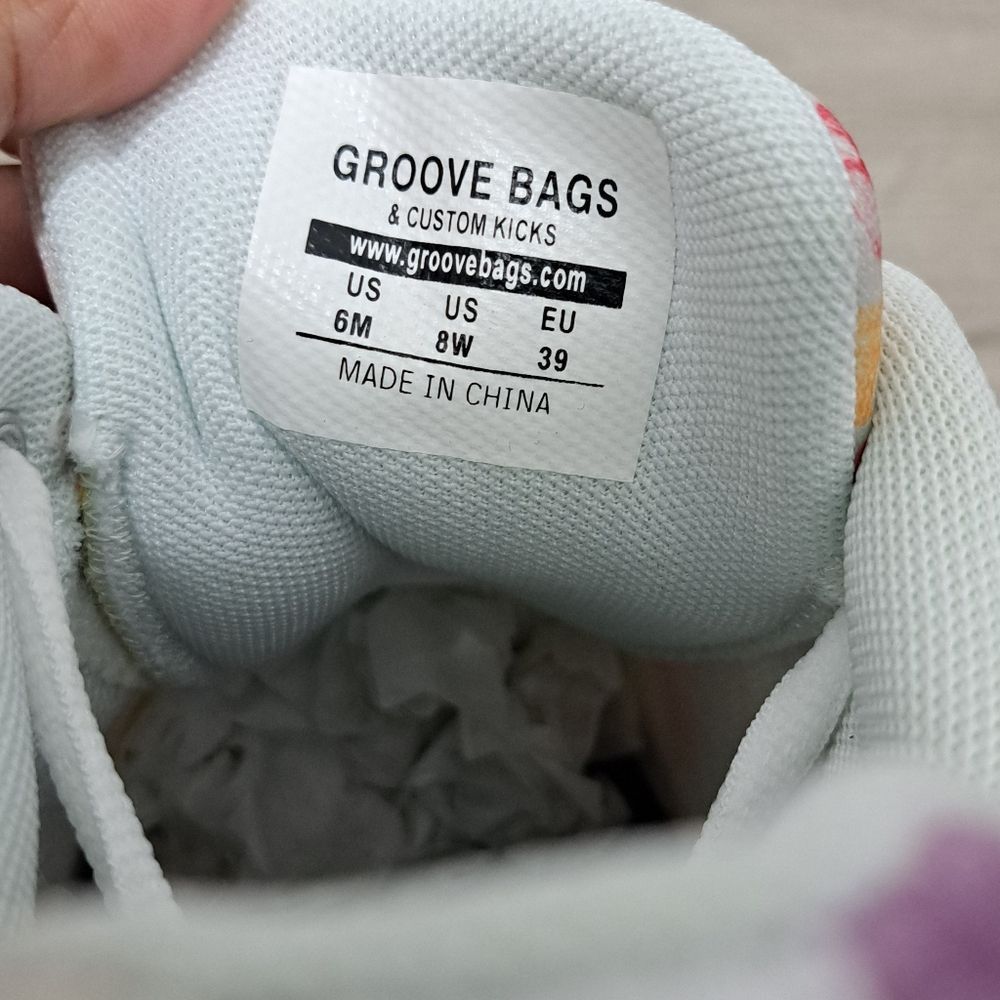 Other Groove Bags Custom Print Dentistry Lightweight Lace Up Sneak Size US 8 / IT 38 - 10 Thumbnail