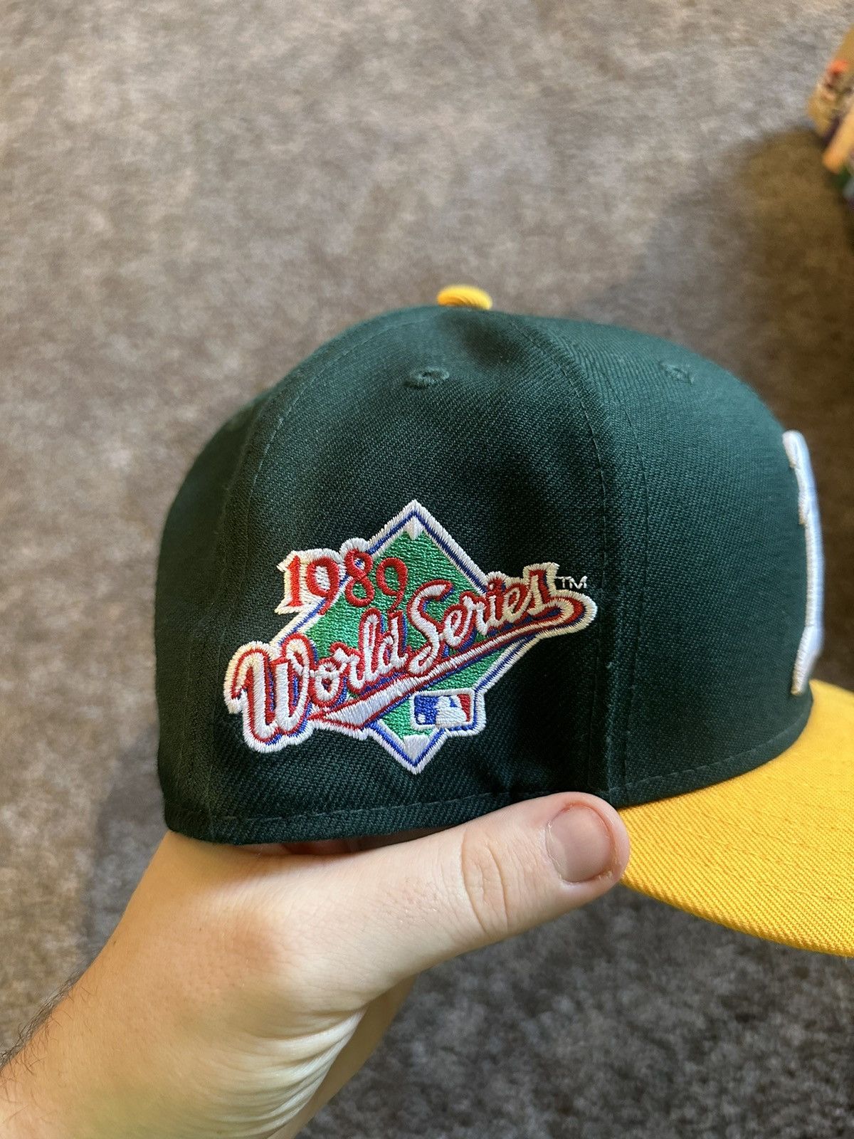 New Era Oakland A’s Fitter 7 3/8 Size ONE SIZE - 3 Thumbnail