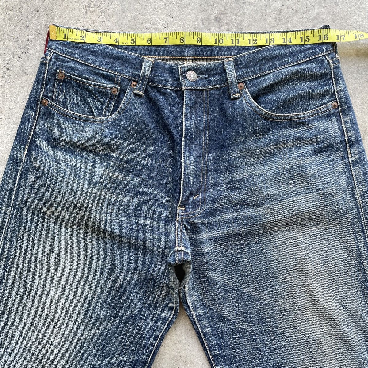 Jean × Levi's × Vintage Vintage Levi’s 510 Faded Mud Wash Jeans Pants Denim W33 Size US 33 - 5 Thumbnail