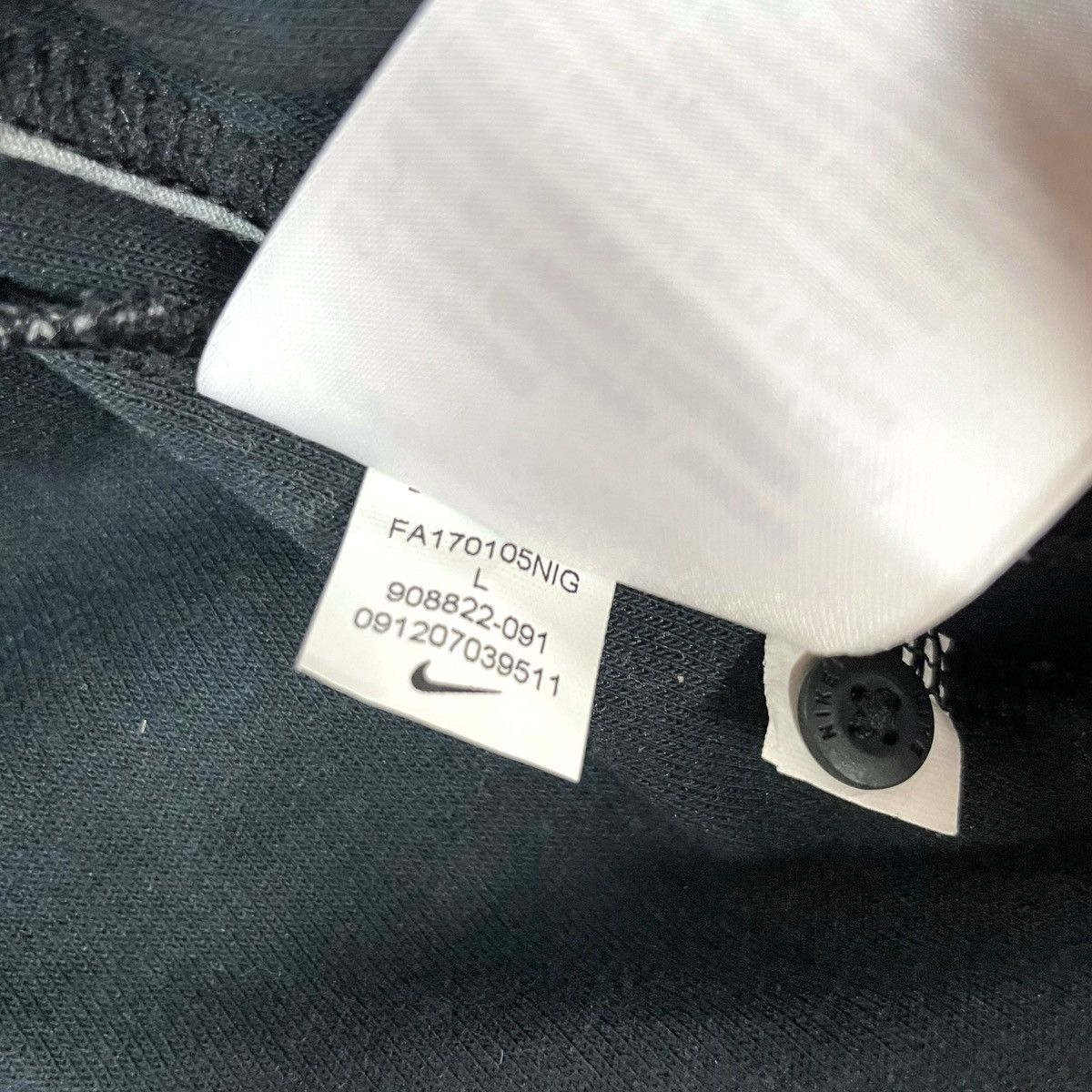 Nike Nike Tech Fleece Women's Full Zip Cape Hoodie Carbon Heather Size L / US 10 / IT 46 - 15 Thumbnail