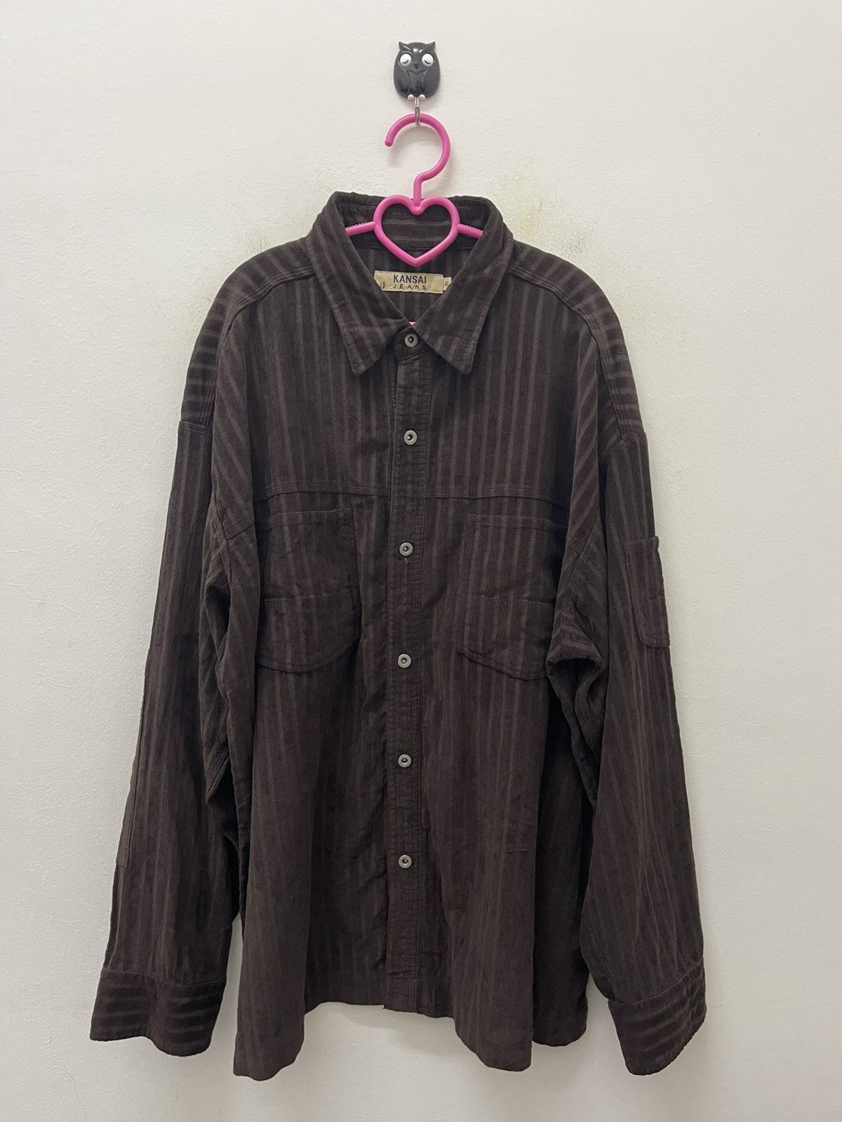 Kansai Yamamoto Rare Vintage KANSAI JEANS Double Pocket Corduroy Jacket Size US XL / EU 56 / 4 - 1 Thumbnail