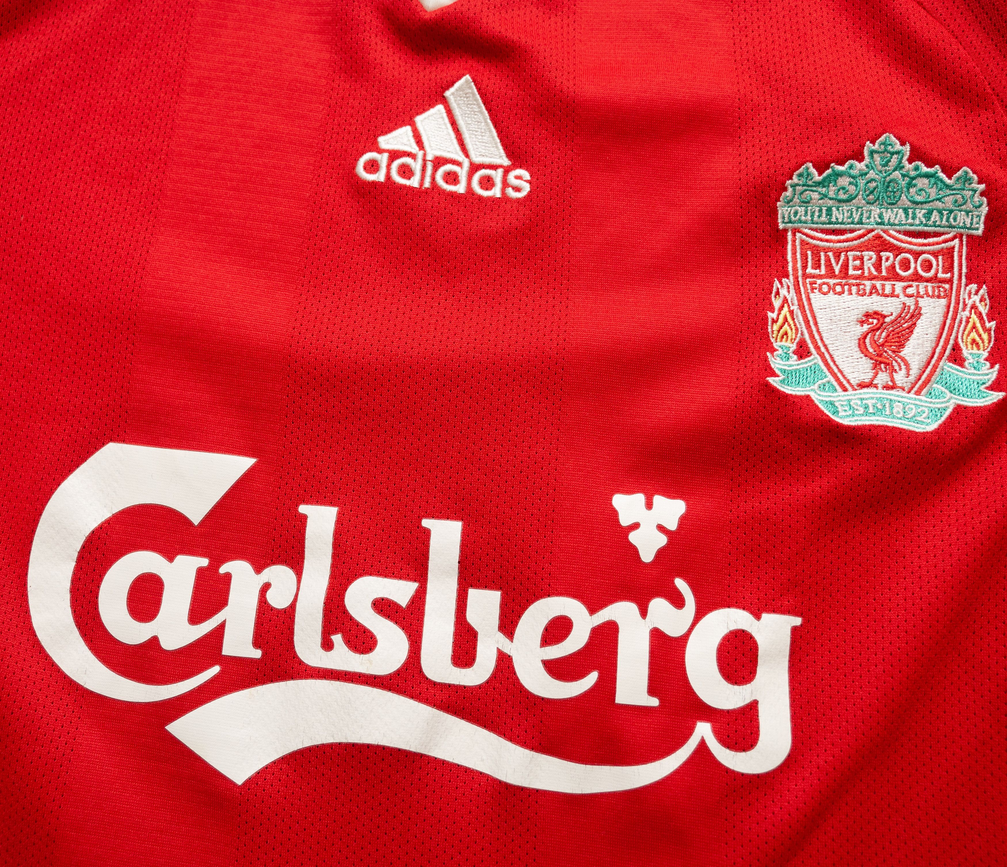 Adidas Vintage Adidas x Liverpool 08-09 Soccer Jersey Home S Size US S / EU 44-46 / 1 - 4 Thumbnail