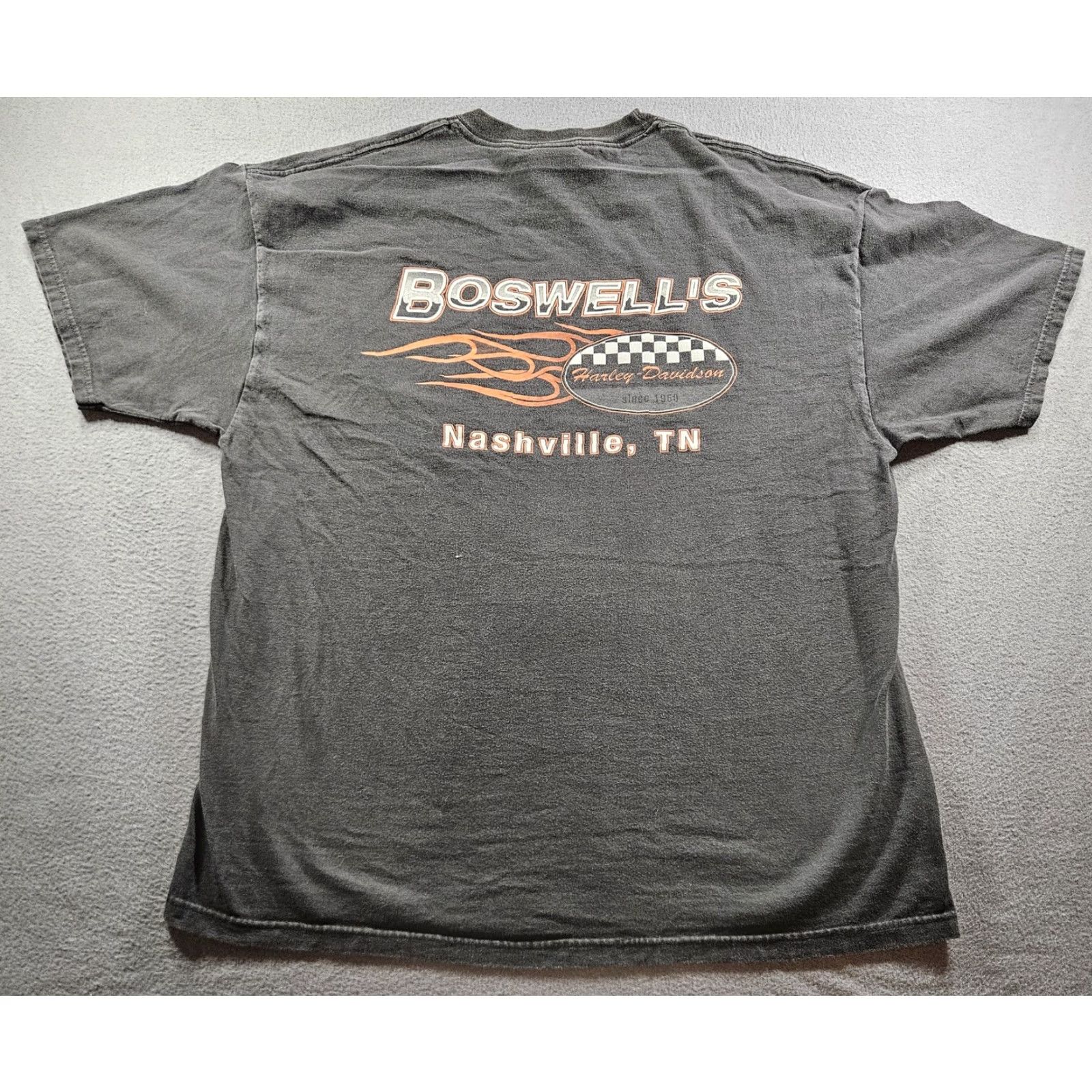 Harley Davidson VINTAGE Harley-Davidson Shirt Mens XL Black Just Ride 90s Graphic Print Short Sleeve Cotton Crew Neck T-Shirt Size US XL / EU 56 / 4 - 7 Thumbnail