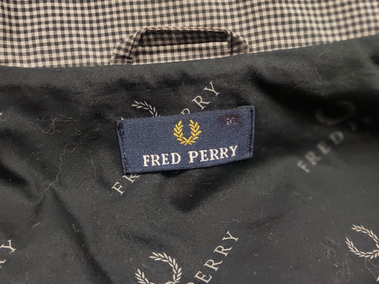 Fred Perry Vintage Fred Perry Light Classic Cotton chek Bomber jacket Size US M / EU 48-50 / 2 - 13 Thumbnail