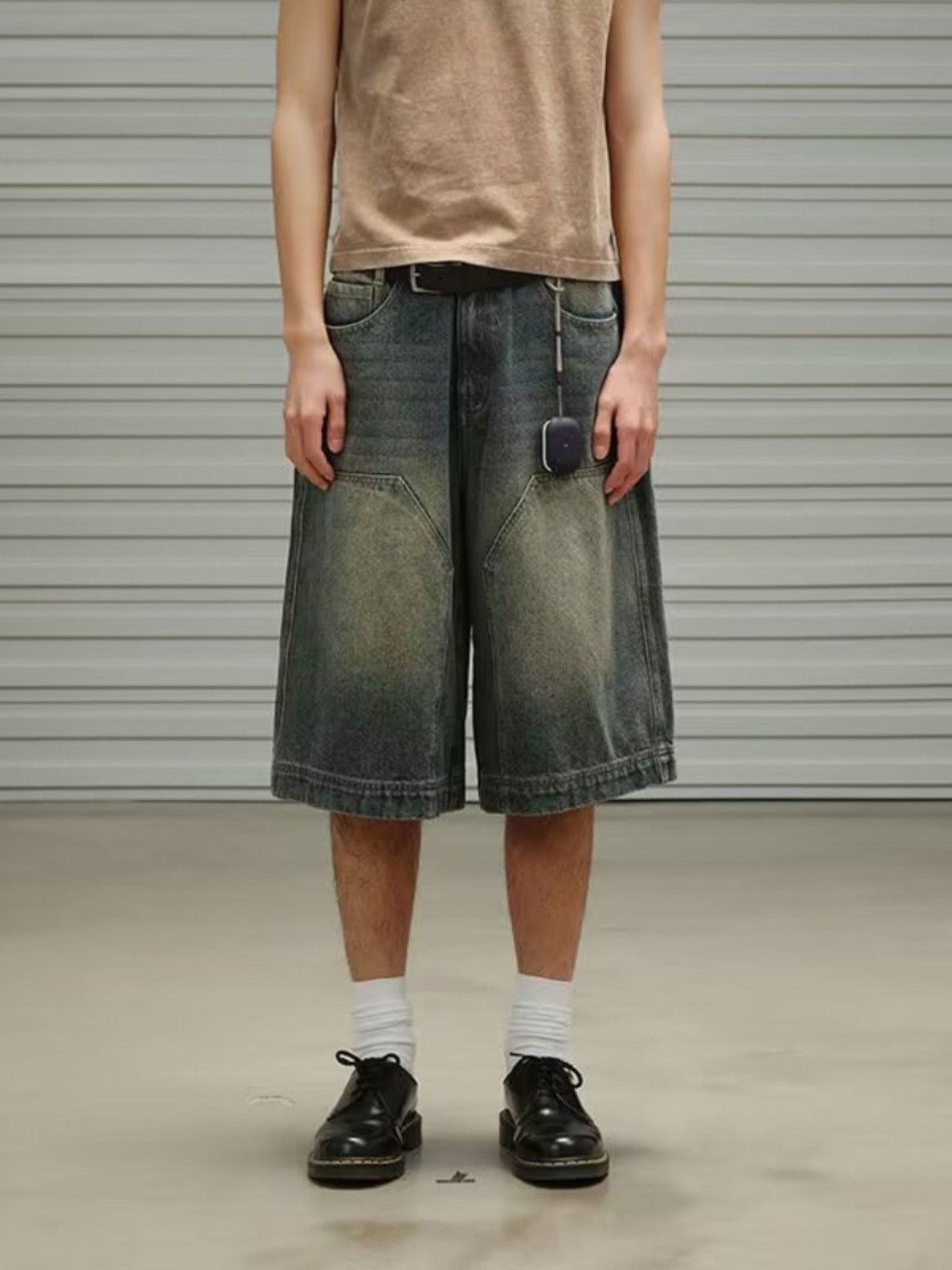 Japanese Brand × Jean Retro loose fitting wide leg jeans Size US 30 / EU 46 - 3 Thumbnail